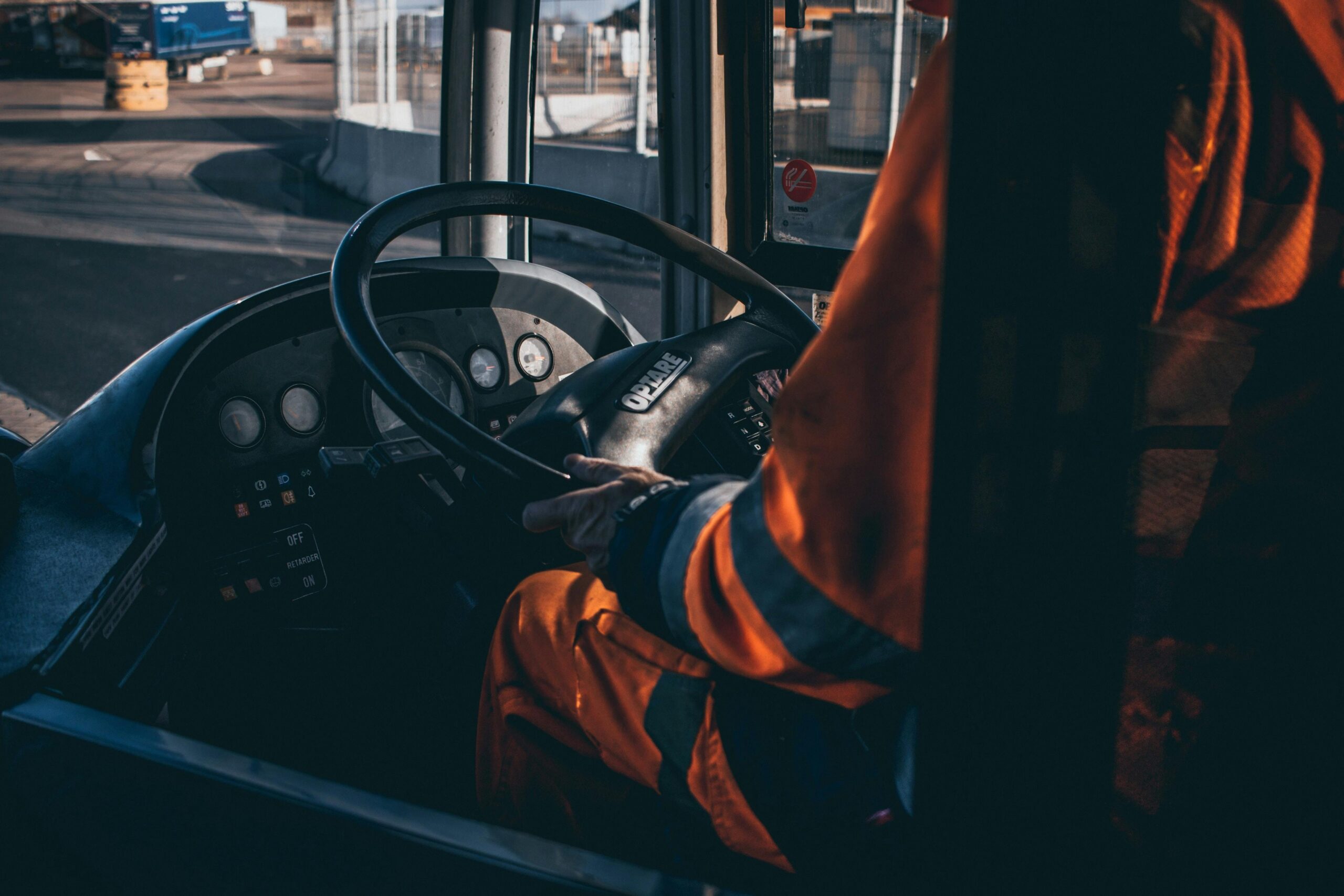 Bus driver operating Digitize ticketing, manage fleets, and maximize occupancy.